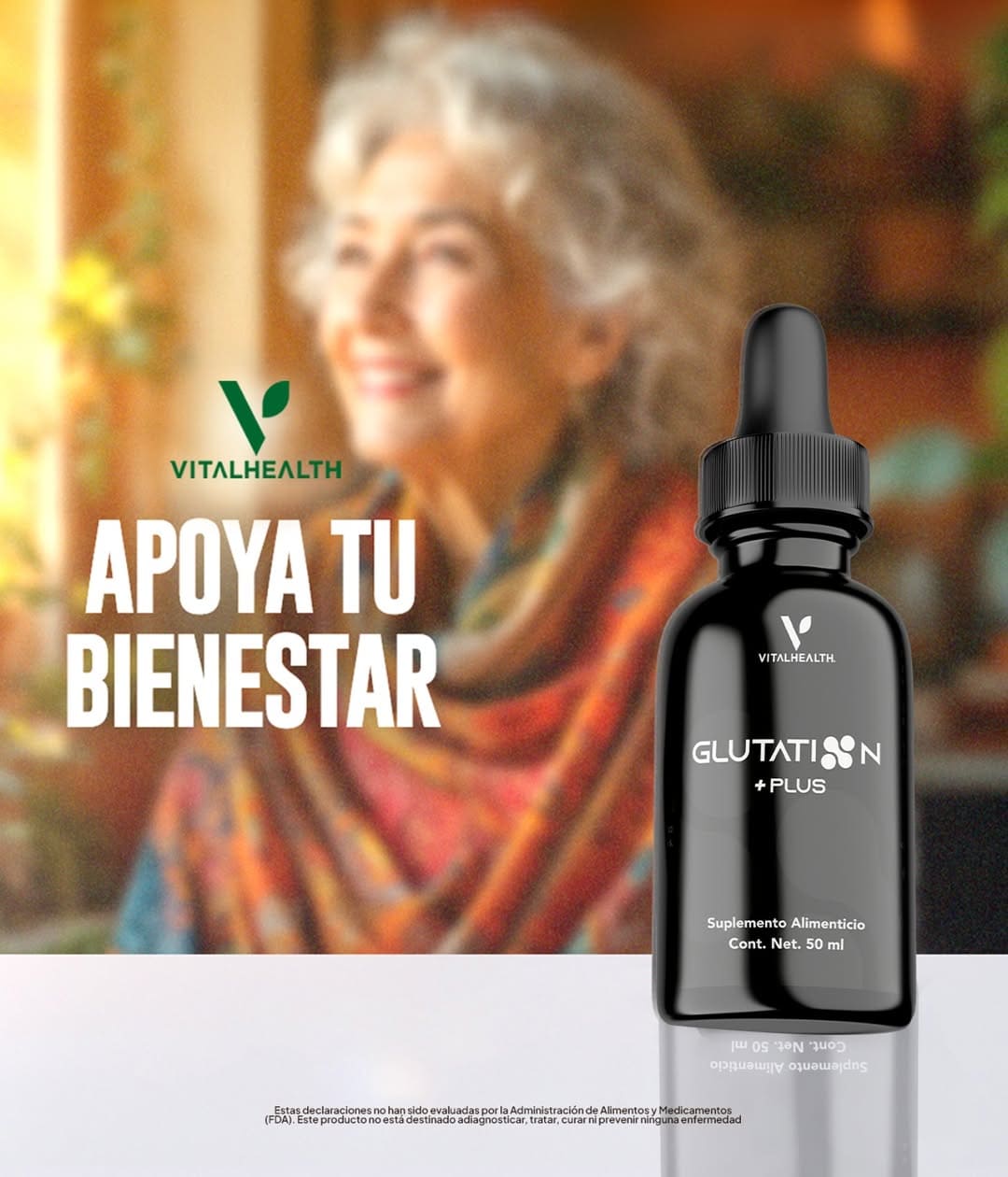 GLUTATION PLUS + | Antioxidante y Desintoxicación Natural