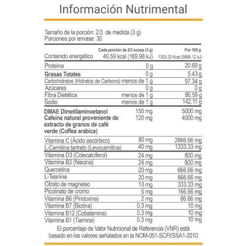 V-NRGY TROPICAL | Energía Natural Refrescante