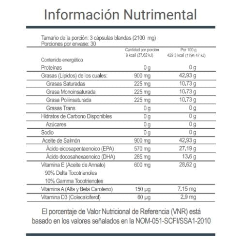 V-OMEGA 3 | Salud Cardiovascular Natural