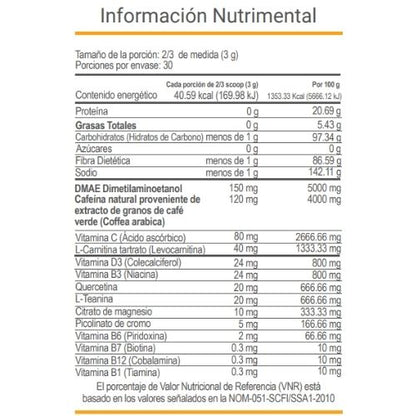 V-NRGY TROPICAL | Energía Natural Refrescante