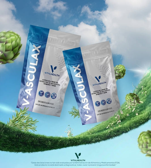 V-ASCULAX | Apoyo Cardiovascular Natural