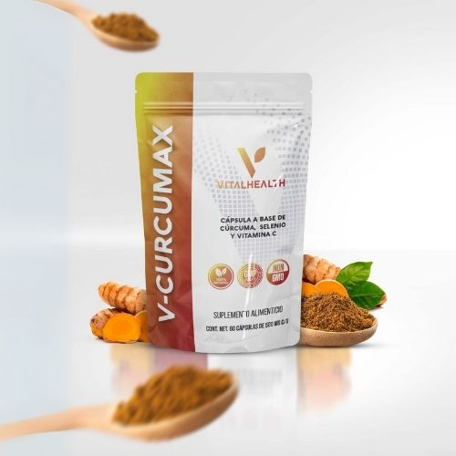 V-CURCUMAX | Antiinflamatorio Natural Potente