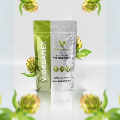 V-ORGANEX | Detox Natural para Hígado Saludable